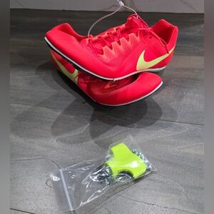 NEW Nike Zoom Rival Multi Track & Field Spikes-Bright Crimson (M10.5/W12)